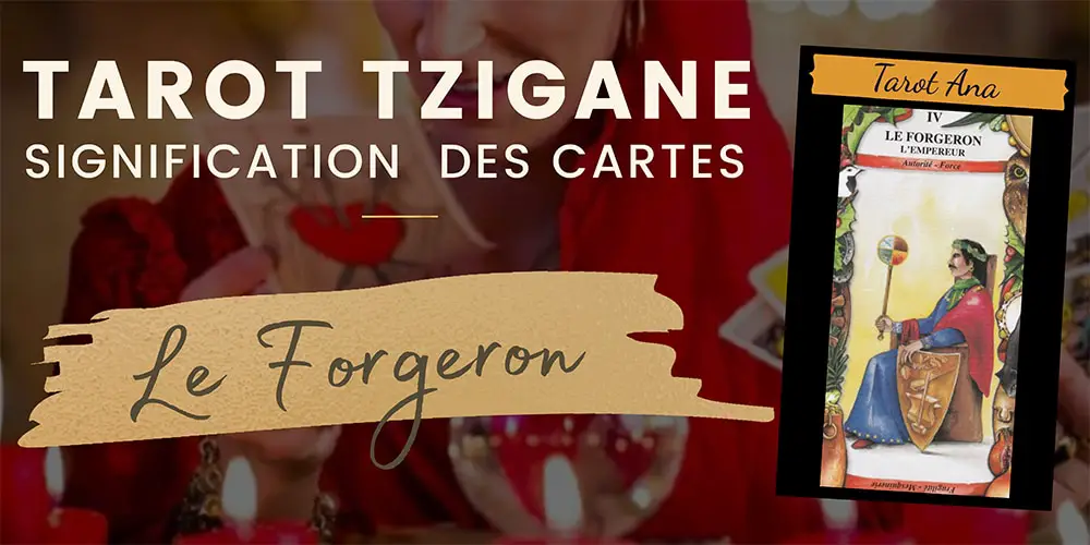 4 Le forgeron l empereur Tarot Tzigane