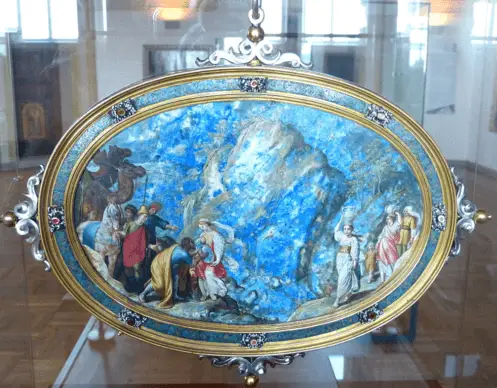 XIIe siècle bleu outremer