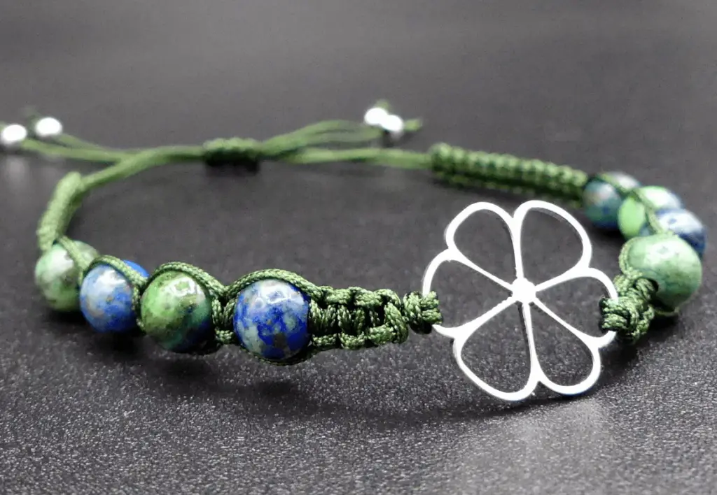 bracelet jade azurite