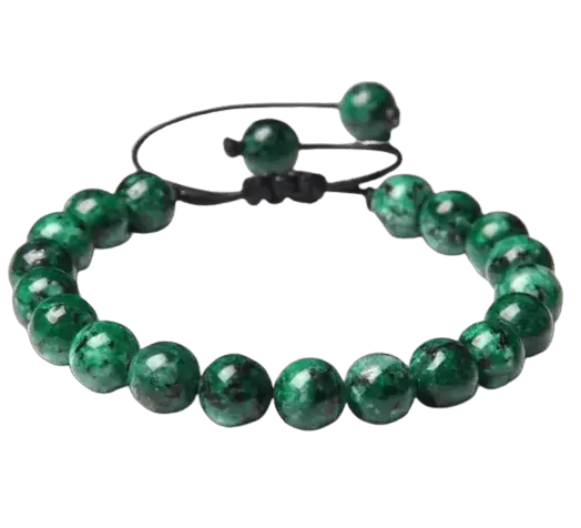 bracelet jade malachite