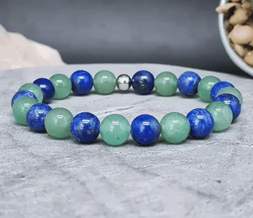 bracelet lapis lazuli aventurine