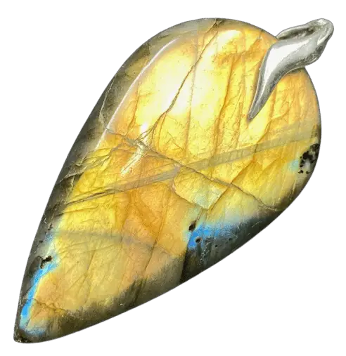 labradorite jaune Mexique