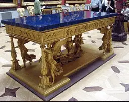 mobilier renaissance lapis lazuli