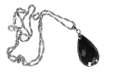 pendentif obsidienne