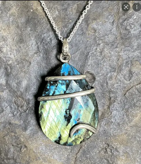 pendentifs labradorite