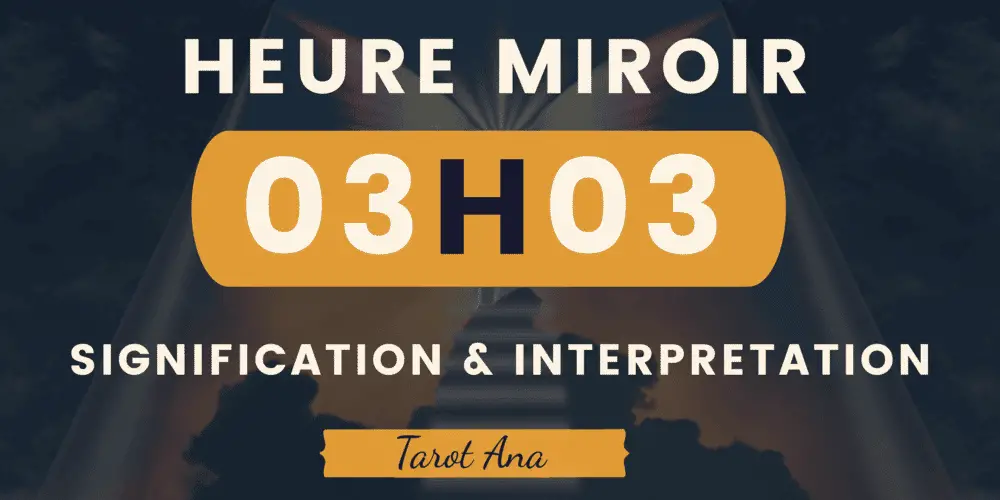 heure miroir 03h03