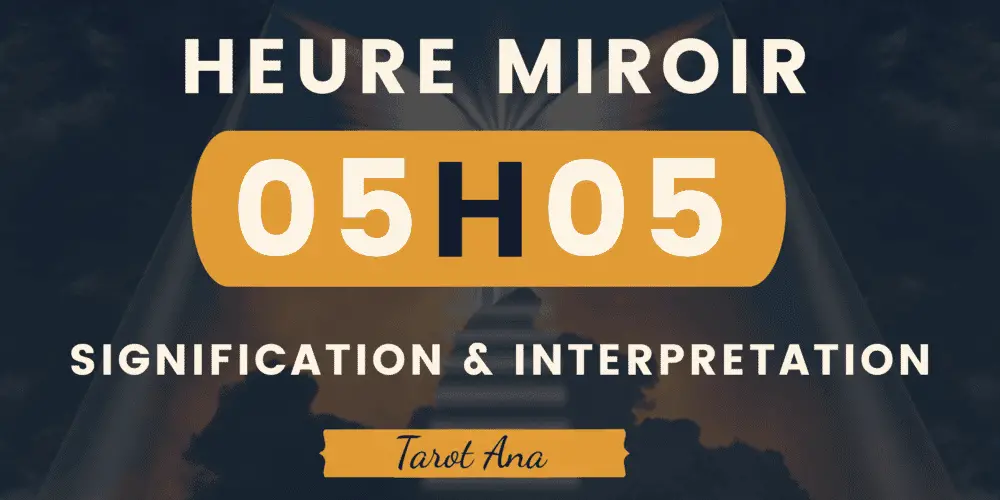 heure miroir 05h05