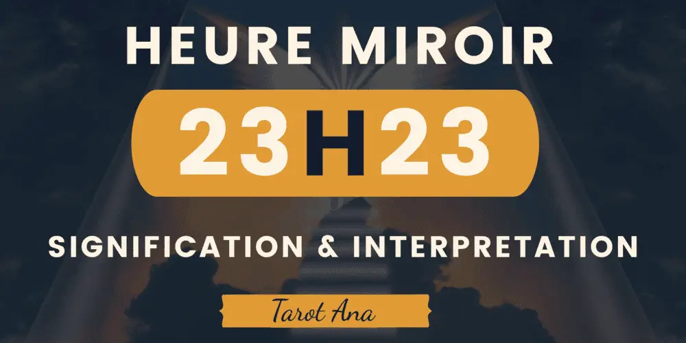 heure miroir 23h23