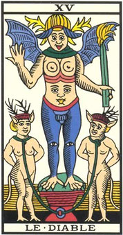 tarot gratuit carte le diable tarot de marseille